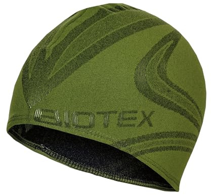 BIOTEX Sottocasco Limitless Unisex, Protezione dal Freddo, Ideale per Ciclismo e Mountain Bike, Verde Militare