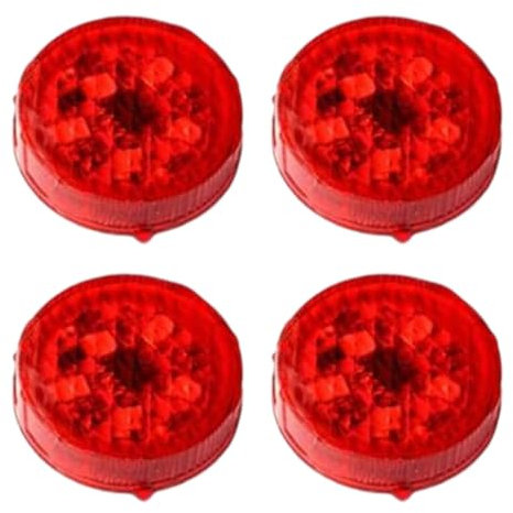 Car Door Warning Light Wireless Anti Collision Safety LED Lamp 4PCS Red Safety Vehicles Light