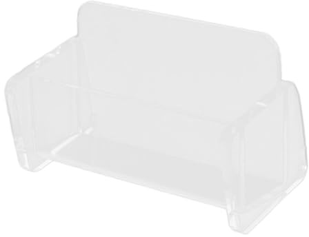 Xeihuul Acryl-Visitenkartenständer, Visitenkartenhalter für den Schreibtisch - Acryl-Visitenkartenhalter,Design-Visitenkarten-Organizer mit hoher Kapazität für Ausstellung, Zuhause, Konferenzraum,