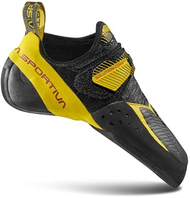 LA SPORTIVA Solution Comp - Herren Kletterschuh - Black/Yellow