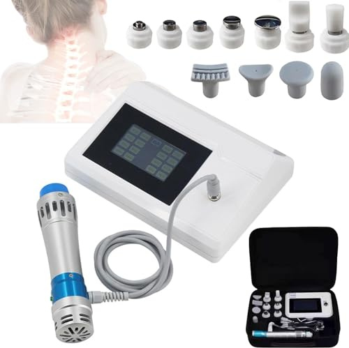 Dispositivo de Terapia de Ondas de Choque, Maquina de Onda de Choque, Tratamiento de Disfunción Eréctil, Extracorpórea Portátil fisioterapia máquina de masajeador, Alivio del Dolor
