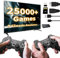 Classic Tv Video Games Console: Built in 20000+ Classic Games 2 Ergonomics Controller - 4K HDMI Output, Plug and Play Video Game Console, Ideal Kids and Adult