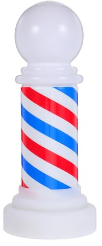 Letrero Luminoso de Barbería Blanco, Luz Decorativa Compacta para Salones | Decoración para Tienda y Peluquería, Luz Suave que No Deslumbra, Cuerpo Plástico, Conexión USB
