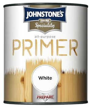 All Purpose Primer White 250ml | Quick Drying Multi-Surface Paint Primer | Excellent Adhesion for Wood, Metal, Plaster & MDF | Interior & Exterior Use