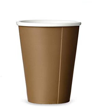 Viva Scandinavia Tasse à thé en Porcelaine, gobelet de café, Design Moderne, 300 ML, Beige