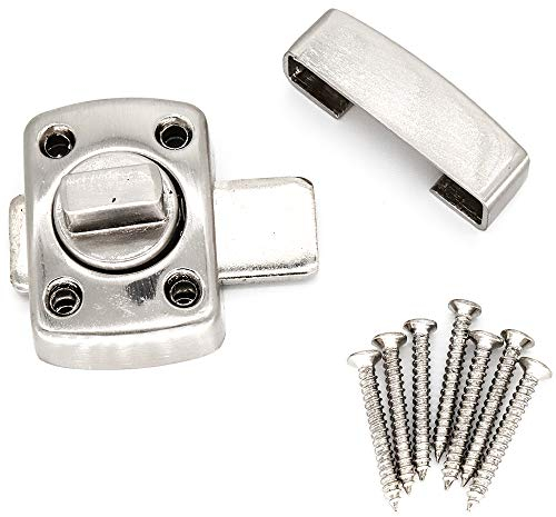 Serratura supplementare per porta del bagno e della toilette con serratura cromata