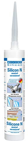 WEICON Silicone N 310 ml trasparente - adesivo universale a polimerizzazione neutra