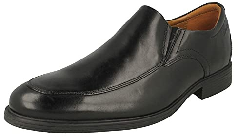 Clarks Whiddon Step Mens Black Leather, 8.5
