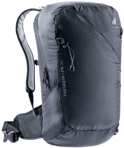 Deuter Freerider Lite Ski Touring Backpack,Black,20 Long