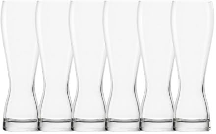 Copa de Cerveza, Vaso de Cerveza - Juego de 6, Weizenbier 0,3 litros