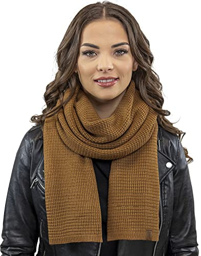 VIVISENCE Damen Winter Schal Aus Modischer Gemütlich Wärmendem Garn Kalte Wintertage Frauen Elegante Trendiger Und Sportliche Outfits Winter Herbst Modell 7041S
