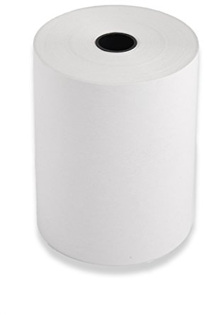 QUORiON 20x Bonrolle 80mm x 50Meter BPA-frei, Thermorollen, für Thermo-Drucker qualitatives Thermopapier für Registrierkassen Ø Rolle: 63 mm, Ø Hülse 12 mm