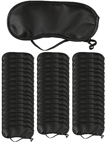 Folpus 50 Pezzi Maschera per Gli Occhi Benda per Dormire Benda Usa E Getta per Donne Uomini Giochi di Società Maschera per Dormire Visiera Morbida Da Viaggio