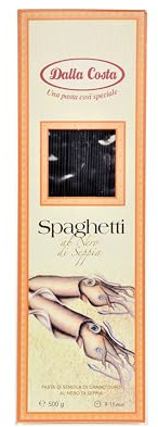 Dalla Costa Spaghetti al nero di seppia confezione risparmio 20x500 grammi