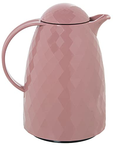 JARRA TERMO ROSA POLIPROPILENOVIDRIO 1L, LIBRE DE BPA_19X15X24CM