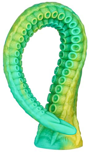 Wakelust 50CM Flüssiges Silikon Dildo Monster Fantasy Dildo mit Starkem Saugnapf Realistischer Oktopus-Tentakel Dildo für Sie Analdildos G-Punkt Anal Plug Erotik Sexspielzeug für Männer Frauen Paare
