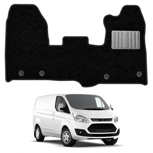 Prestige Mats Ford Transit Custom 2015 to 2023 Van Floor Mat Carpet Pvc