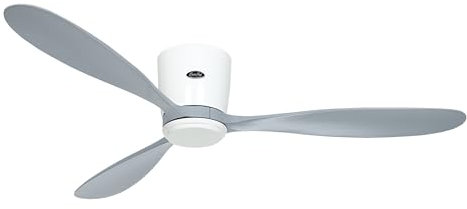 CasaFan Deckenventilator 313293W mit WLAN, ECO Flach WOOD WE-LG