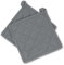 gws Paire de maniques résistantes à la chaleur - Anthracite - 20 x 20 cm - 100 % coton - Certifié Öko-Tex Standard 100 - Antidérapantes - Lavables