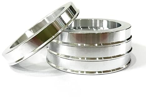 HFGDRH Anello Centratura Cerchione, 4 Anelli di Centraggio for Mozzo Ruota in Alluminio for Auto da 72,6 Mm A 57,1 for, A, for con Diametro Interno