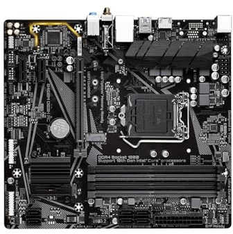 Carte mère Carte mère Fit for GIGABYTE B460M DS3H AC B460 LGA 1200 for processeurs i5-10400F, i3-10100F, i3-10100, i7-10700F, DDR4, M.2, Micro ATX