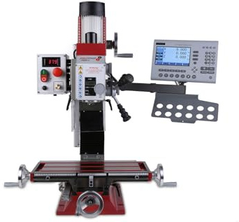 PAULIMOT Bohr-/Fräsmaschine F205-V mit Kugelumlaufspindeln und Messsystem