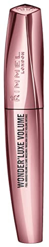Rimmel London Mascara Volumizzante Wonder'Luxe con Oli Preziosi, Trattamento Rinforzante Ciglia, 11 ml, Nero