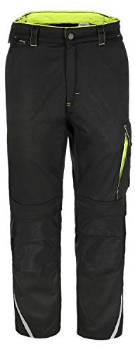 TMG | Arbeitshose Finesse für Herren, leichte Cargo Bundhose mit Kniepolster & viel Stauraum, robust, schwarz | Gr. 44