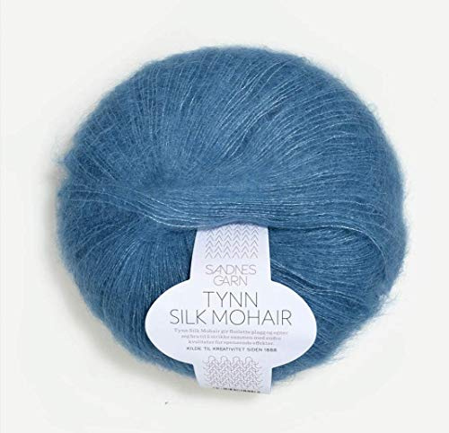 Sandnes Garn Tynn Silk Mohair col.6042 skyblue ca.212 m 25 g