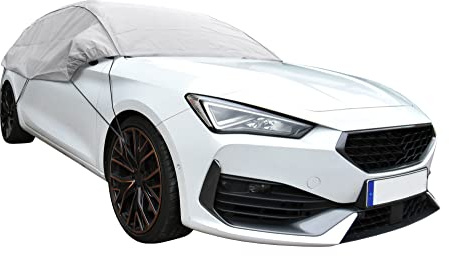 Z4L Autoabdeckung Halbgarage für Winter Sommer Herbst Scheibenabdeckung LXL geeignet für VW Golf V VI VII VIII Variant| Bj. ab 2003 ab 2008 ab 2012 ab 2020