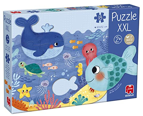 Goula - Puzzle Ocean XXL - Puzzle XXL per bambini - Da 2 anni in su