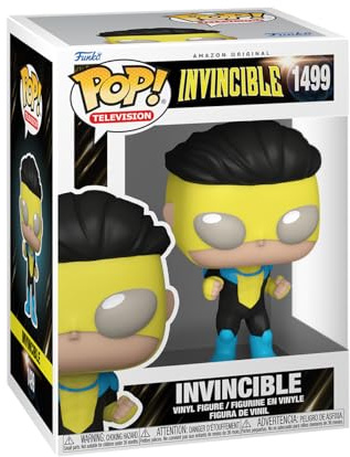 Funko POP! Television: Invincible - Mark Grayson - Invincible - Vinylfigur för samlare - Presentidé - Officiell Merchandise - Leksaker för barn och vuxna - TV-fans - Modellfigur för samlare