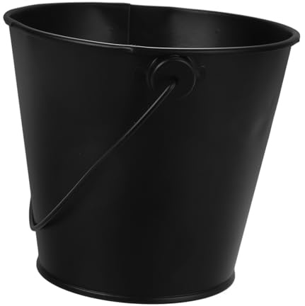 WEKADRIN Secchio per Grasso Barbecue Resistente per Esterno Accessorio Grill Facile da Pulire e Durevole per Olio e Grasso Antigoccia