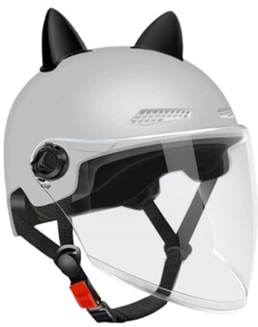 Casco per scooter | regolabili per equitazione, casco a pendolo con visiera, per uomini e donne, bicicletta, moto, skateboard, scooter