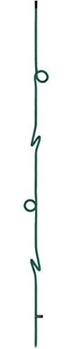 Peppermint Products Loop Rope Seilgarderobe Grün 240 cm | 4 Schlaufen 20 kg | Wandgarderobe PP-Seil Carbonstahl | Handmade Berlin | MoMA Design | Einzug Geschenk