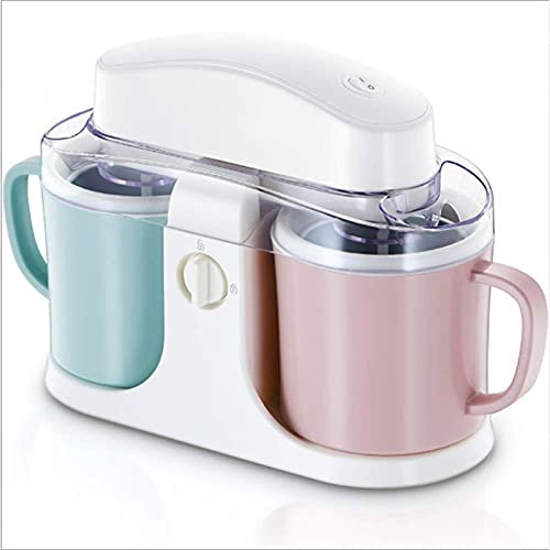 Gelatiera elettrica, Macchina per Dessert di Frutta congelata, Adatta per Macchine da Cucina, a Doppia Parete, Max. Macchina per Rotoli Gelato 1L