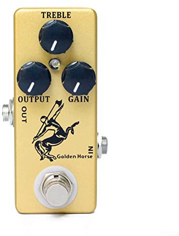 Silver Horse Overdrive Boost Gitarre Effektpedal Vollmetallgehäuse True Bypass
