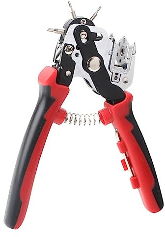 Energetic Lochzange, Locher, DIY-Werkzeug, Armband, Armband, Haushalt, Stanzen, Lederhandwerk, Ledergürtel für 2,0–5,0 mm Loch.