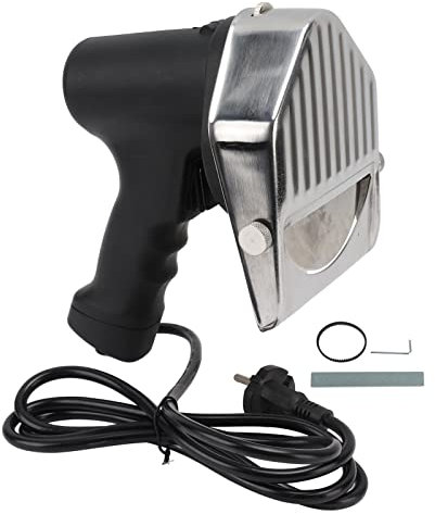 CHEOTIME Affettatrice Elettrica, Taglierina Elettrica Per Giroscopio da Cucina Per Kebab Taglierina Elettrica Per Carne Kebab Coltello Per Kebab Per Tagliare Shawarma Doner Spina UE 110-220 V