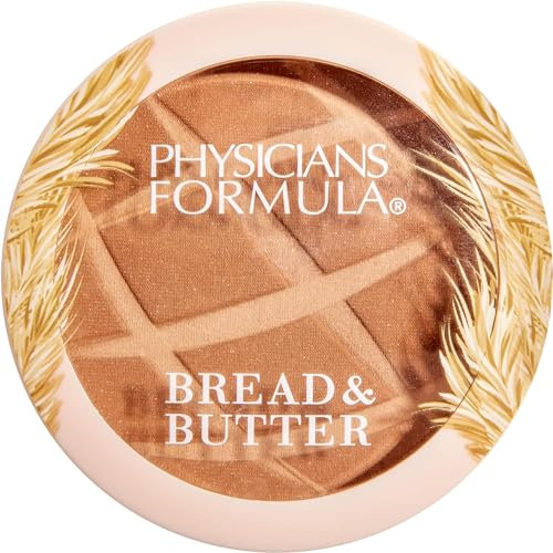 Physicians Formula Bread & Butter Bronzer, Cremiger Bronzer mit Provitaminen und Fettsäuren, Angereichert mit Amazonas-Butter für Strahlende, Seidig Weiche Haut, Baked