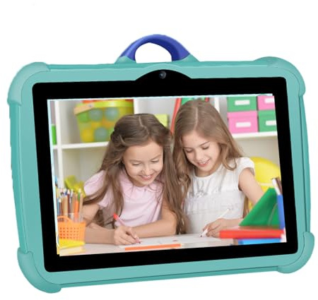 Générique Tablette pour 7 Pouces - Tablette Android 4 Go 64 Go, Longue Durée De Vie De La Batterie | Tablettes PC De Divertissement Compacte Conçue pour Les Vidéo en Streaming, Les Études,