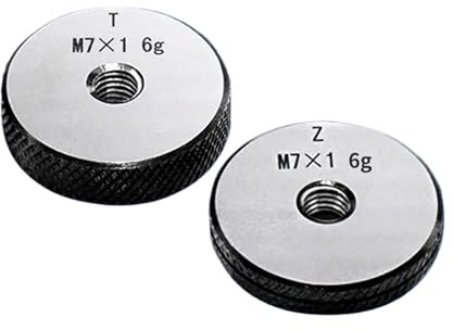 Calibro per filettature, Set di calibri ad anello filettato Confezione da 54 M7-M60 Passo 1(M23X1)