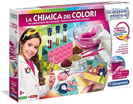 Clementoni - 19027 - Scienza e Gioco - Laboratorio la Chimica dei Colori