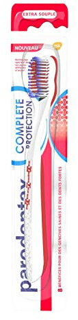 Parodontax Brosse à Dents Complete Protection, Extra Souple, Aide à Arrêter et Prévenir Le Saignement Des Gencives, Modèle Aléatoire