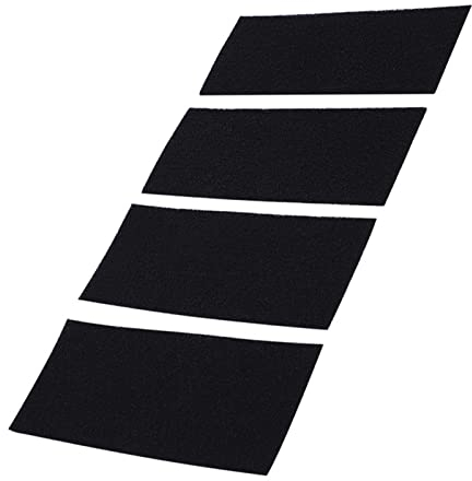 Ejoyous Juego de 4 Alfombrillas de Filtro de carbón Activado, Filtro Universal, Compatible con Purificador de Aire y BAP
