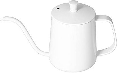 TOTITOM Handtropf-Kaffeekanne Edelstahl-Kaffeegießer über Schwanenhals-Teekanne mit Deckel Wasserkocher Kaffee gießen(600ml) Geschenk zum Valentinstag