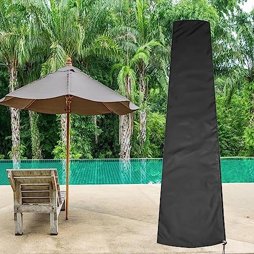 FERKAP Copertura Impermeabile per Ombrellone da Giardino, Copertura per Ombrelloni da Mercato Esterno A Sbalzo,Oxford Resistente agli Strappi Copri Ombrellone da Giardino (Misurare : 220x30/50cm)