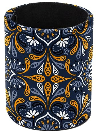 VAPOKF Stiftehalter für Schreibtisch, Stifteköcher, Stiftehalter, Make-up-Pinsel, Aufbewahrung, Schreibtischbedarf, Organizer für Zuhause, Büro, Vintage-Bohemia-Mandala-Muster