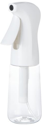 Continuous Spray Bottles for Hair, 200ml Refillable Water Sprayer Bottle Empty, Ultra Fine Mister Bottle For Curly Hair, Cleaning, Plants, Pets, Gardening