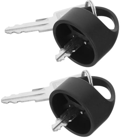 CALLARON Schlüsselhülle aus Edelstahl Ersatzschlüssel für Elektroroller und Rollstuhl 2 Satz Robustes Seniorenmobil Zubehör